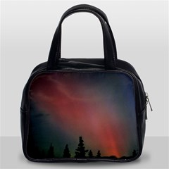 Aurora Borealis Alaska Sky Classic Handbag (two Sides) by Perong