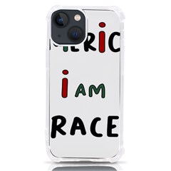 America  I Am Race Iphone 13 Mini Tpu Uv Print Case by RiverRootz