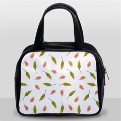 Leaves Pattern Seamless Texture Classic Handbag (two Sides) by Perong