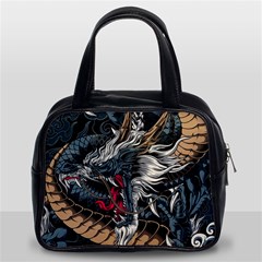 Dragon Snake Legend Japanese Mythology Classic Handbag (two Sides) by Perong