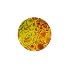 Oil Drop Water Oil Abstract Oily Golf Ball Marker (4 Pack) by Salmanaz77