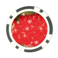 Christmas Ornament Poker Chip Card Guard (10 Pack) by Salmanaz77