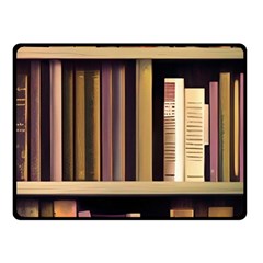 Books Bookshelves Office Fantasy Background Artwork Book Cover Apothecary Book Nook Literature Libra Fleece Blanket (small) by Posterlux