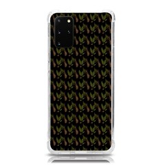 Fern Pattern 2 Black Samsung Galaxy S20 Plus 6 7 Inch Tpu Uv Case by snowwhitegirl