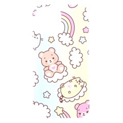 Usheen Carebears, Bears, Cat, Colorful, Cute, Pastel, Pattern Iphone 15 Black Uv Print Pc Hardshell Case by kyorashop23