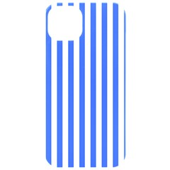 Blue Stripes, Sticker, Stickers Iphone 15 Pro Black Uv Print Pc Hardshell Case by kyorashop23