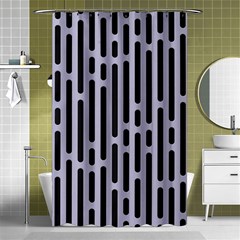 Texture, Stripes, Pattern Shower Curtain 48  X 72  (small)  by kyorashop23