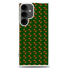 Kawaii Pumpkin Patt Green Samsung Galaxy S24 Plus 6 7 Inch Tpu Uv Case by snowwhitegirl