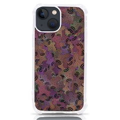 Monster Snake Hand Drawn Illustration Motif Random Pattern Iphone 13 Mini Tpu Uv Print Case by dflcprintsclothing