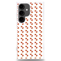 Kawaii Pumpkin Patt White Samsung Galaxy S24 Plus 6 7 Inch Tpu Uv Case by snowwhitegirl