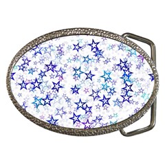 Christmas Stars Background Belt Buckles by Posterlux