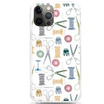 Pattern Seamless Texture Sewing iPhone 12 Pro max TPU UV Print Case Front