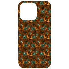 Blue Bloom Bouquet Iphone 15 Pro Max Black Uv Print Pc Hardshell Case by GeekLover