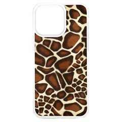 Giraffe Texture, Macro Iphone 15 Plus Tpu Uv Print Case by kyorashop23