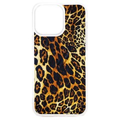 Leopard Skin Texture, Macro, Brown Iphone 15 Plus Tpu Uv Print Case by kyorashop23