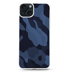 Purple Camo Iphone 15 Tpu Uv Print Case by kyorashop23