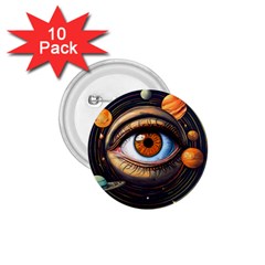 Eye Of The Universe (ai) 1 75  Buttons (10 Pack) by dflcprintsclothing