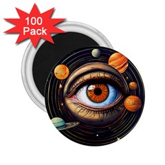 Eye Of The Universe (ai) 2 25  Magnets (100 Pack)  by dflcprintsclothing