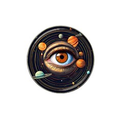 Eye Of The Universe (ai) Hat Clip Ball Marker (10 Pack) by dflcprintsclothing