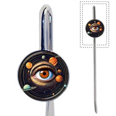 Eye Of The Universe (ai) Book Mark by dflcprintsclothing