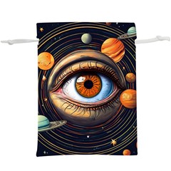 Eye Of The Universe (ai) Lightweight Drawstring Pouch (xl) by dflcprintsclothing