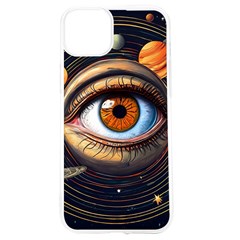 Eye Of The Universe (ai) Iphone 15 Tpu Uv Print Case by dflcprintsclothing