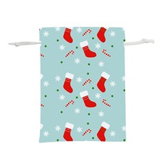 Christmas Pattern Lightweight Drawstring Pouch (s) by Apen