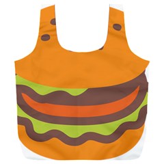 Hamburger Full Print Recycle Bag (xxxl) by anzea