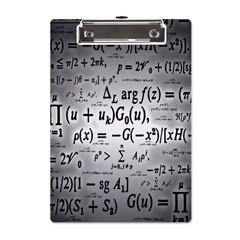 Math Formula A5 Acrylic Clipboard by Bedest