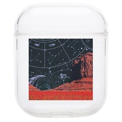 Astrology Surreal Surrealism Trippy Visual Art Soft Tpu Airpods 1/2 Case by Bedest