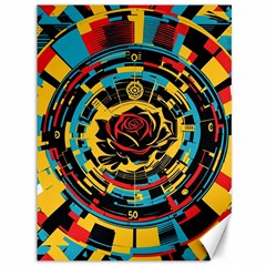 Therose Canvas 36  X 48  by DaMorClothingCompany