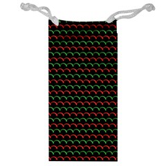 Geometric Abstract Pattern Line Jewelry Bag by Salmanaz77