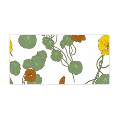 Nasturtium Flowers Plant Leaves Yoga Headband by Salmanaz77