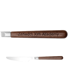 Zenadth Kes Academy s Stainless Steel Knife With Wooden Handle by ZenadthKesAcademy2024