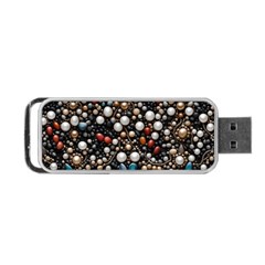 Pearls And Stones Portable Usb Flash (one Side) by dedoma