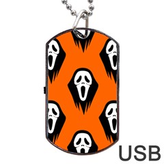 Halloween Party  Dog Tag Usb Flash (one Side) by Safari