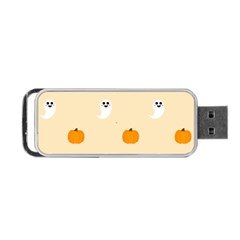 Pumpkin And Boo Crew Halloween  Portable Usb Flash (one Side) by Safari