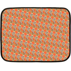 Diamond Dollar Sign Pattern Two Sides Fleece Blanket (mini) by ExtraAwesomeSauce