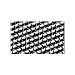 Stylish Coffee Cup Pattern Sticker (rectangular) by ExtraAwesomeSauce