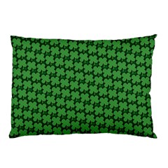 St  Patrick s Day Clovers Pillow Case by ExtraAwesomeSauce