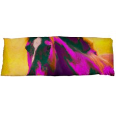 Vibrant Abstract Equine Art Body Pillow Case (dakimakura) by ExtraAwesomeSauce