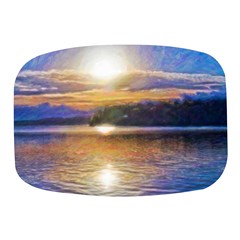 Serene Sunset Over Water Mini Square Pill Box by ExtraAwesomeSauce