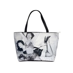 Betty Page Bdsm Classic Shoulder Handbag by CherleyTemples