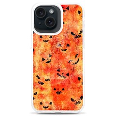 Carved Pumpkin Faces Iphone 15 Plus Tpu Uv Print Case by kyorashop23