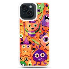 Halloween Monsters Iphone 15 Plus Tpu Uv Print Case by kyorashop23