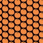 Black And Orange Pumpkin Play Mat (Rectangle) Front