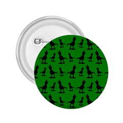 Dinos On A Green Background 2 25  Buttons by ConteMonfrey