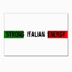 Strong Italian Energy Postcards 5  X 7  (pkg Of 10) by ConteMonfrey