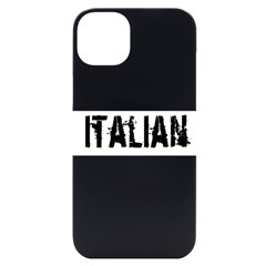 Strong Italian Energy Iphone 14 Plus Black Uv Print Case by ConteMonfrey