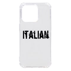 Strong Italian Energy Iphone 14 Pro Tpu Uv Print Case by ConteMonfrey